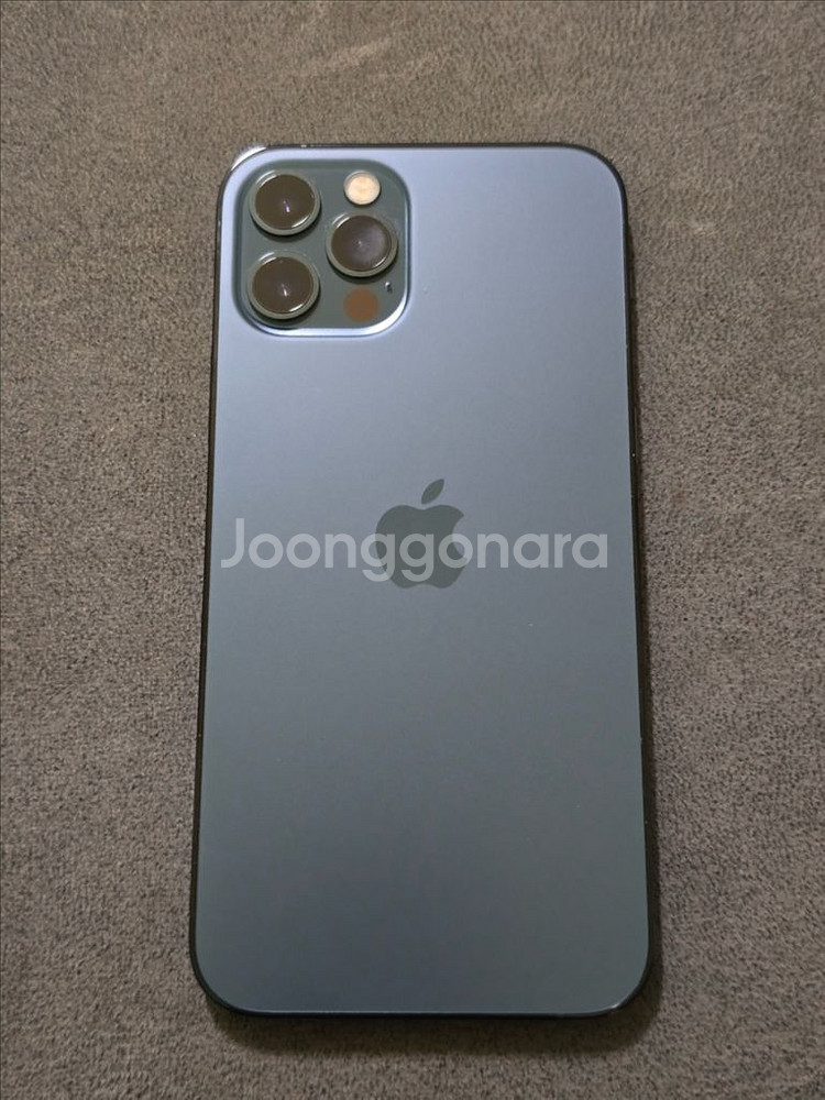 상태 A급 아이폰 12 PRO 퍼시픽 블루 128G--1
