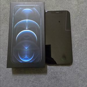 상태 A급 아이폰 12 PRO 퍼시픽 블루 128G