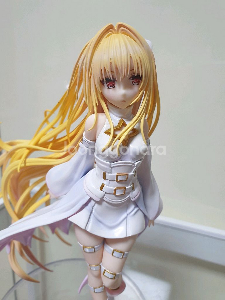 투러브 트러블 금빛어둠 야미 미소녀 피규어 화이트--5