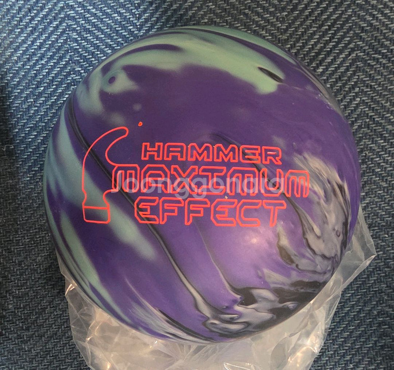 햄머 맥시멈 이펙트 볼링공 15파운드 새제품--0