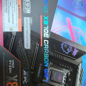 msi x870e 카본 미사용신품