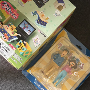 짱구 방 리멘트 미개봉+udf짱구엄마아빠 미개봉