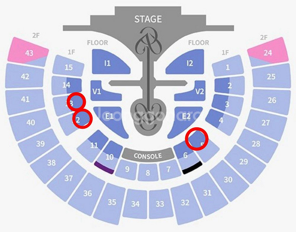 아이브 콘서트 vip 2연석 일요일 막콘 금요일 첫콘--0