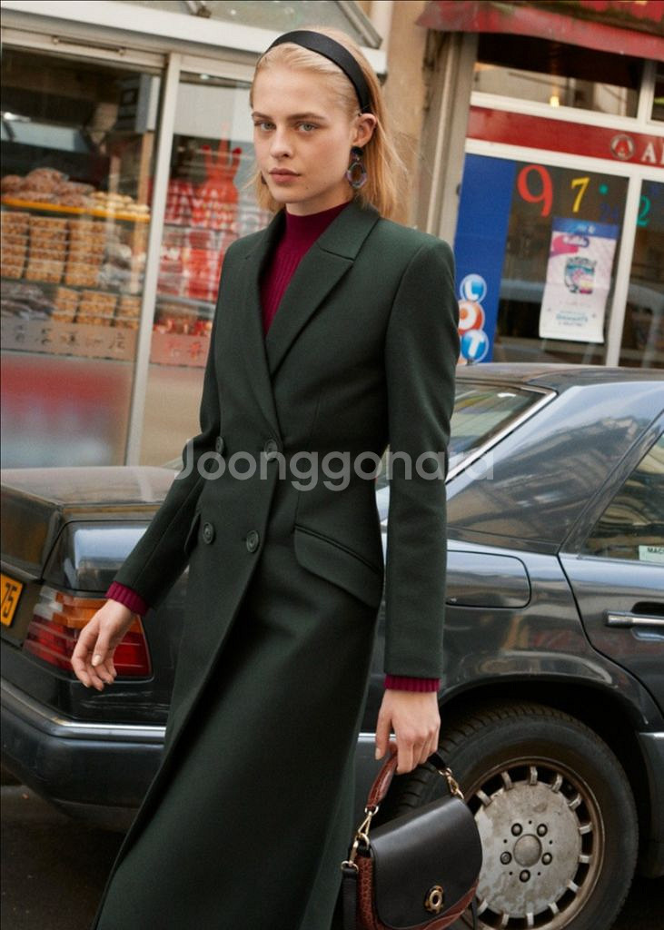 &other stories 앤아더 더블 브레스티드 코트--1