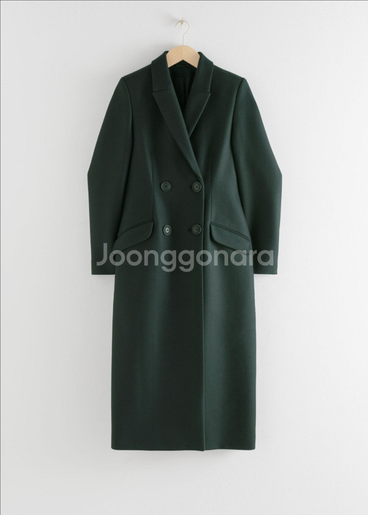 &other stories 앤아더 더블 브레스티드 코트--4