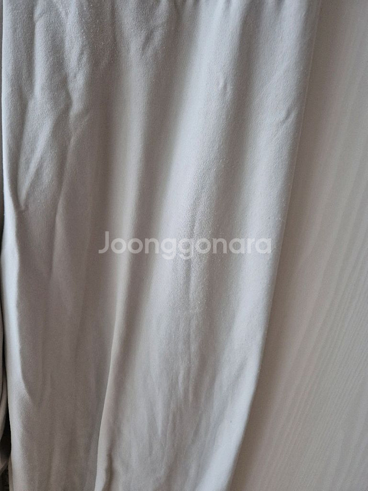 안다르 에어웜 기모 와이드 레깅스 오트베이지 롱 M사이--5