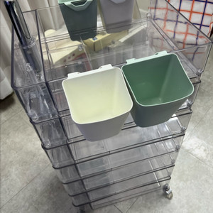 마켓비 트롤리 7단 투명