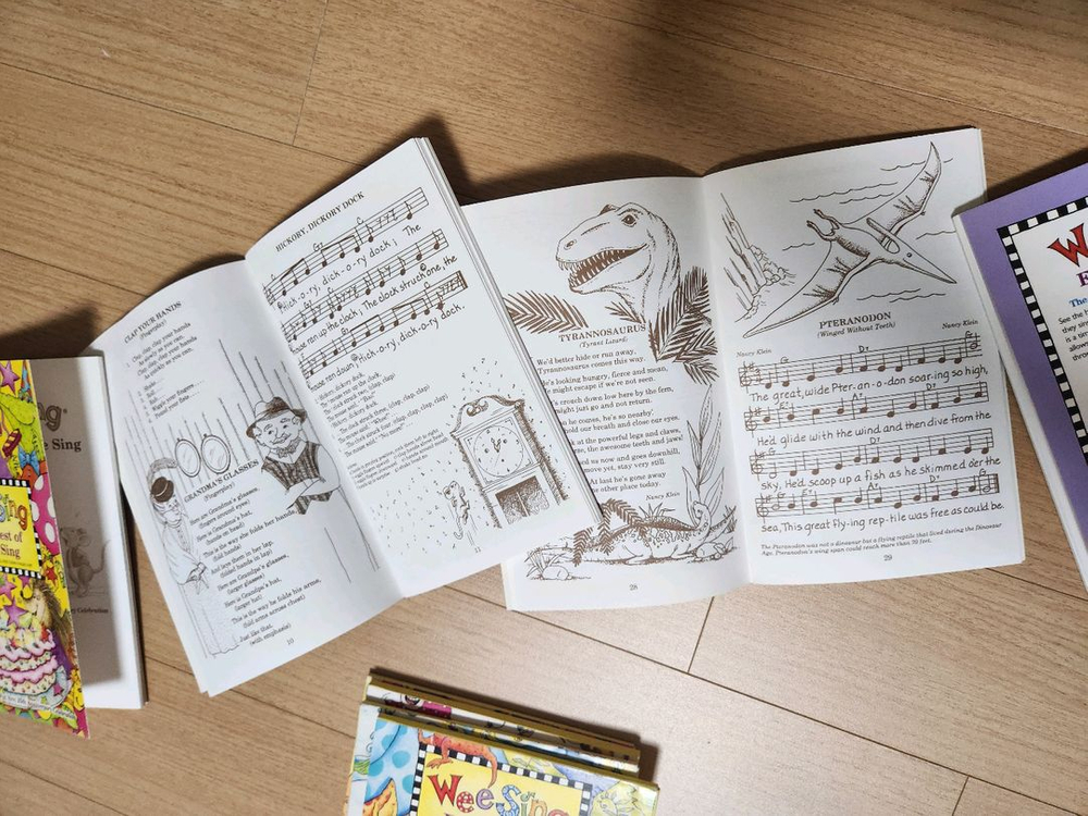 위씽 영어 동요 cd 세트 이미지