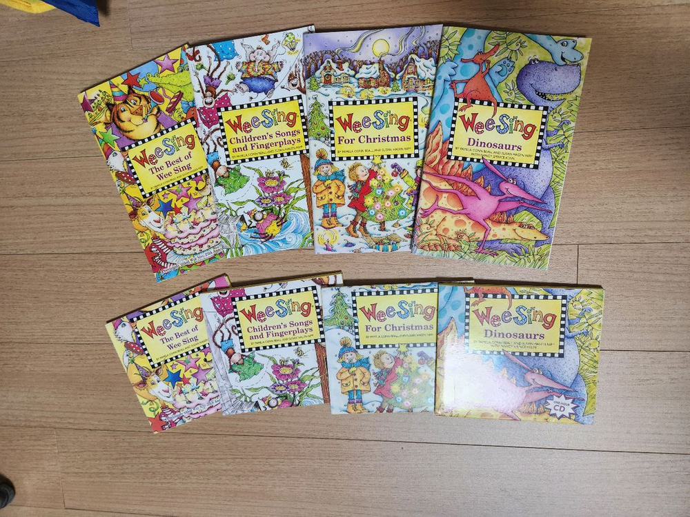 위씽 영어 동요 cd 세트 이미지