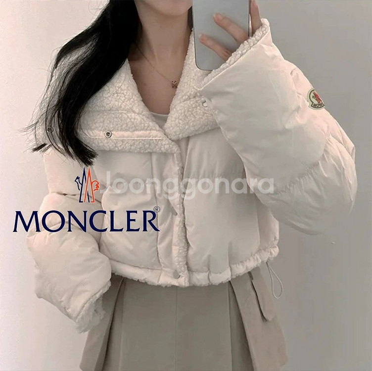 몽*** 양털 숏패딩--4