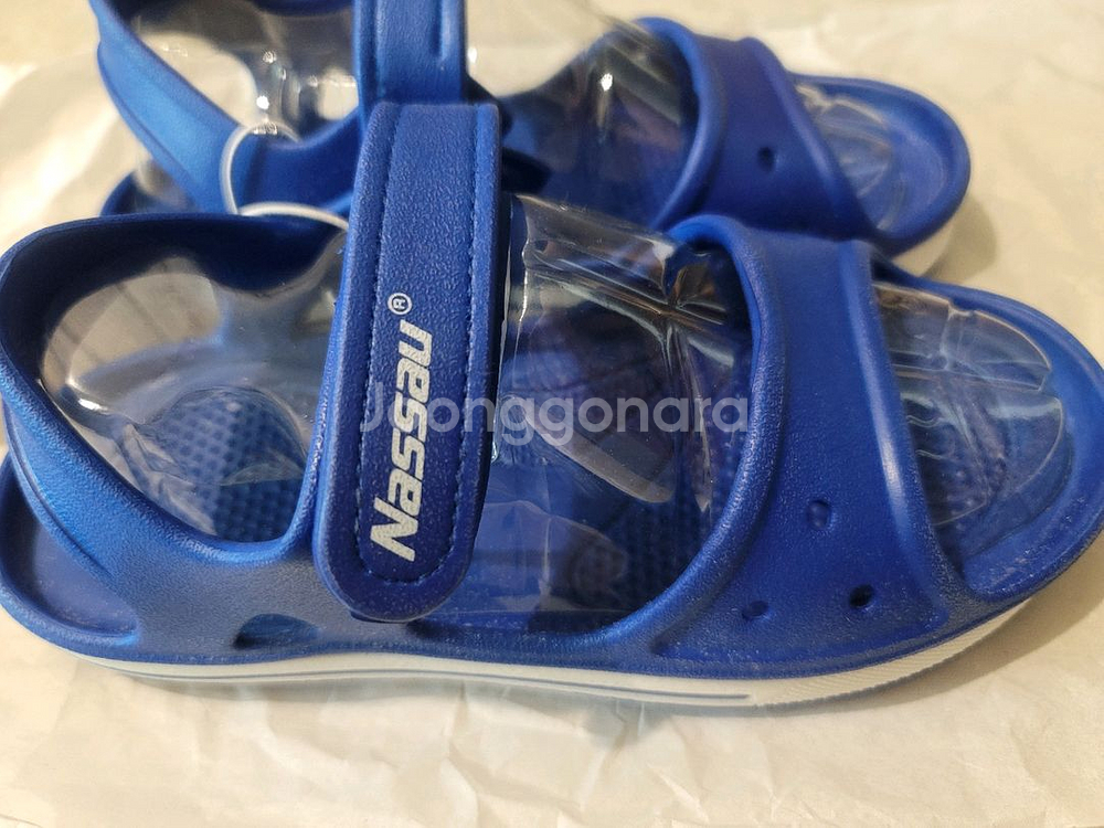 남아 여아 신발 샌들 파랑 새상품 210--1
