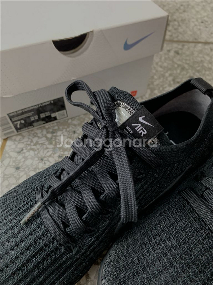 나이키 베이퍼맥스 플라이니트 3.0 트리플블랙 255--6