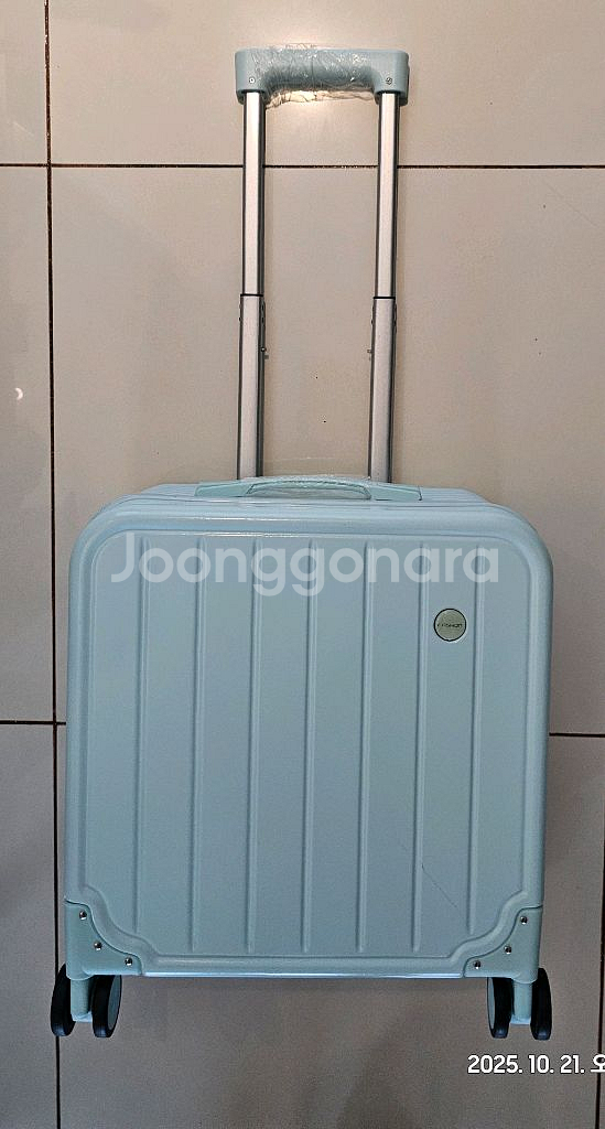 기내용 민트색 18인치 캐리어--0