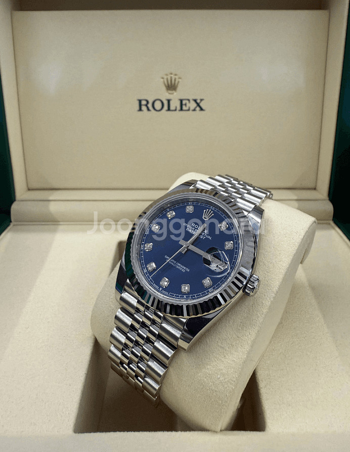 [미개봉]롤렉스 데이저스트 청판 스틸 10P다이아--0