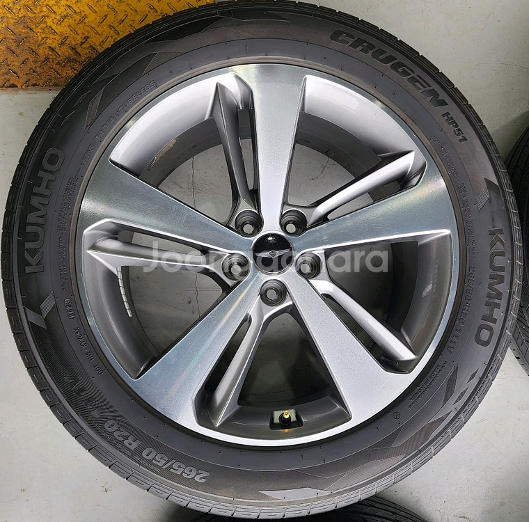 제네시스 GV80 20인치 휠타이어, 265 50 20--1