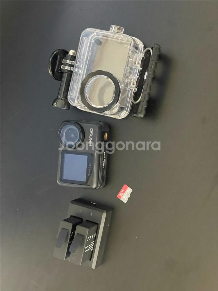 akaso 7le 액션캠 128gb sd카드--0