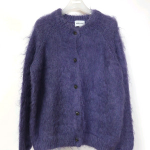 빔바이롤라 퍼플 모헤어 루즈핏 가디건 M사이즈