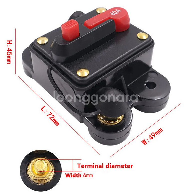 300A 퓨즈 서킷 브레이커--0