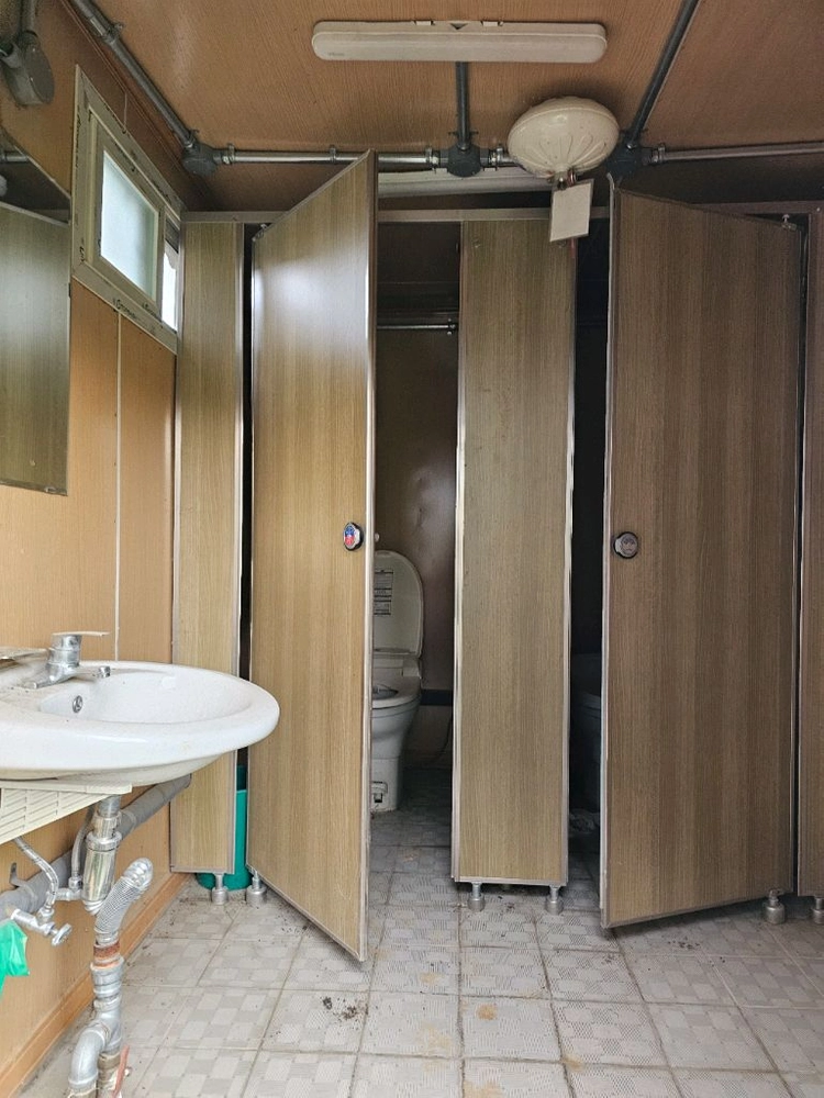 이동식 컨테이너 화장실 3 6사이즈 수세식 컨테이너 이미지