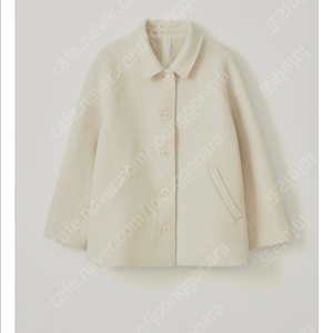 [새상품]타낫 에토 알파카 하프코트(아이보리)