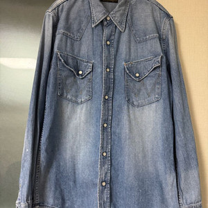 랭글러 데님 웨스턴 셔츠 wrangler