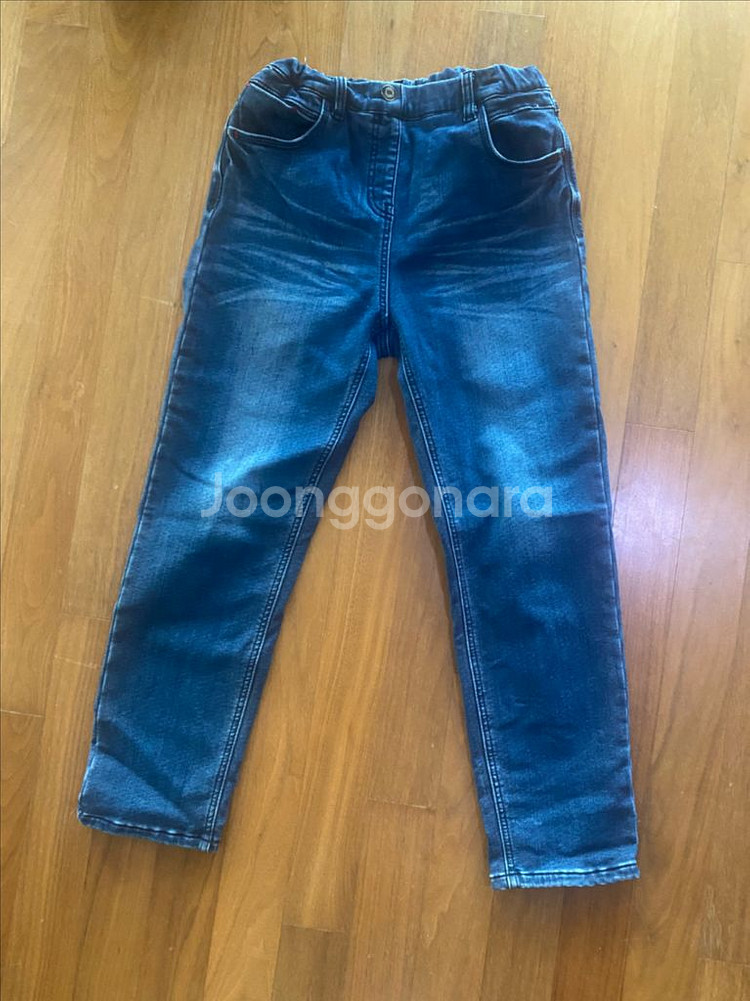 인디고 뱅크키즈 기모 청바지 3장 160 (미착용)--4