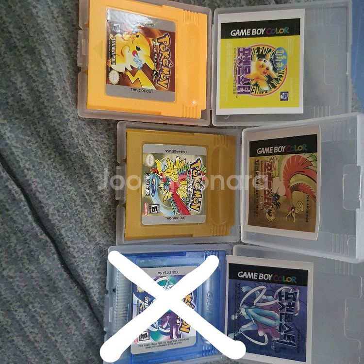 게임보이 컬러 포켓몬 한글 복각판--0