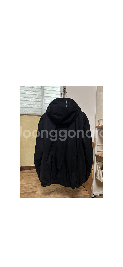 아크테릭스 아톰 후디 남성 블랙--5