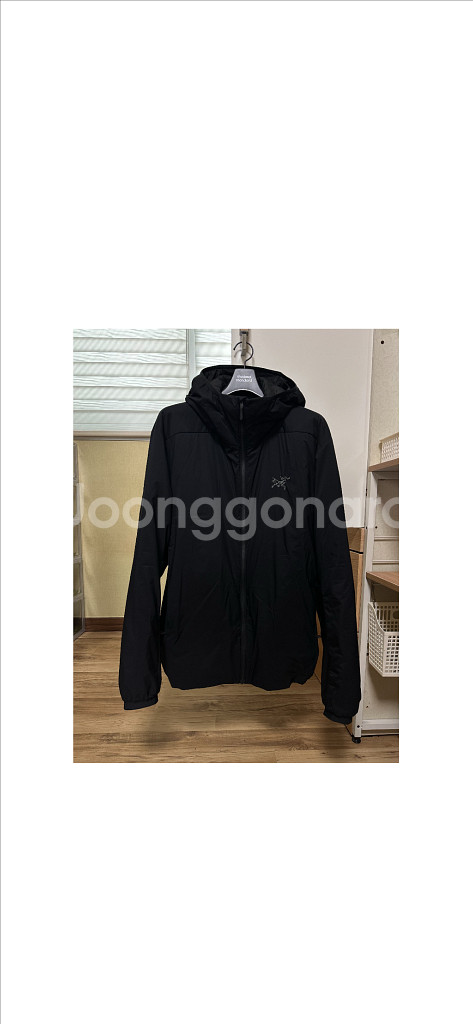 아크테릭스 아톰 후디 남성 블랙--4