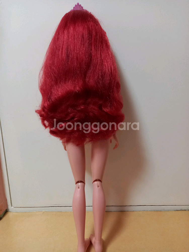 (택포)정품 디즈니 인어공주 에리얼 30주년기념/ 구체관절인형/ 베이비돌--3