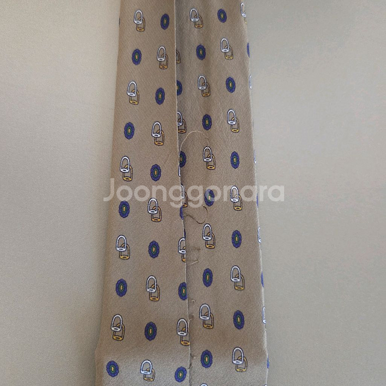 Longchamp 롱샴 빈티지 넥타이--3