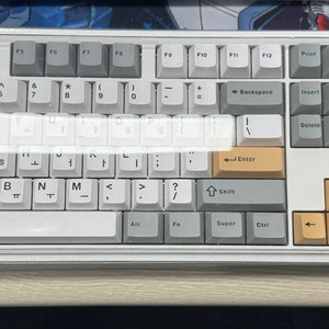 프리플로우 ak74 로즈우드축(리니어) 무선 기계식 키보드