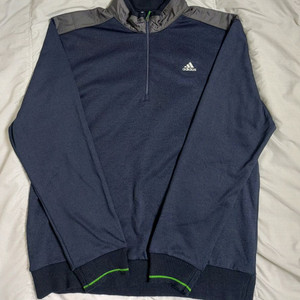 아디다스 남성 반집업 티셔츠 110