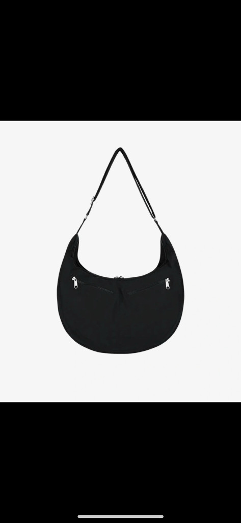 이우가마카라스 Knotted 숄더백 블랙 이미지