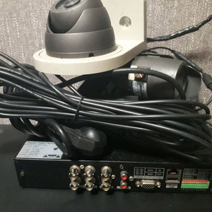 cctv본체 카메라2개4채널