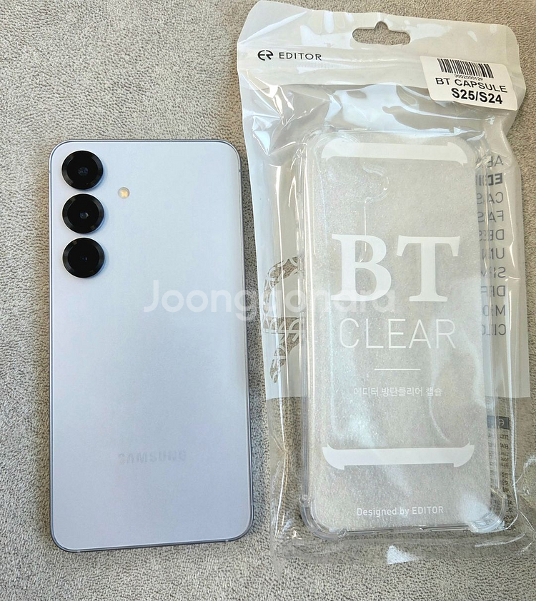 갤럭시 S25_256G 블루 새폰급 팝니다.[70만]--0