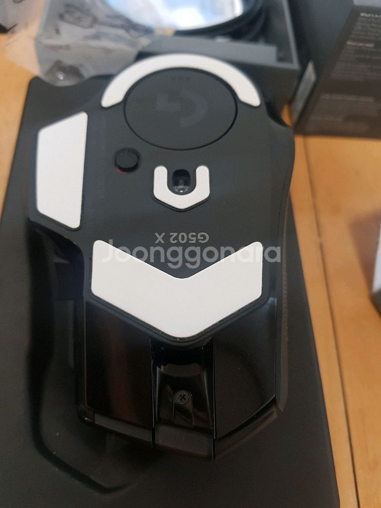 로지텍 G502 X PLUS +키보드+충전독 세트 판매--7