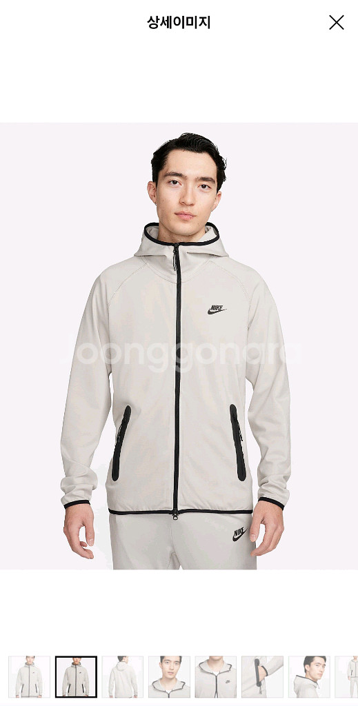 [새상품]나이키 테크팩 후드집업 팝니다.--0