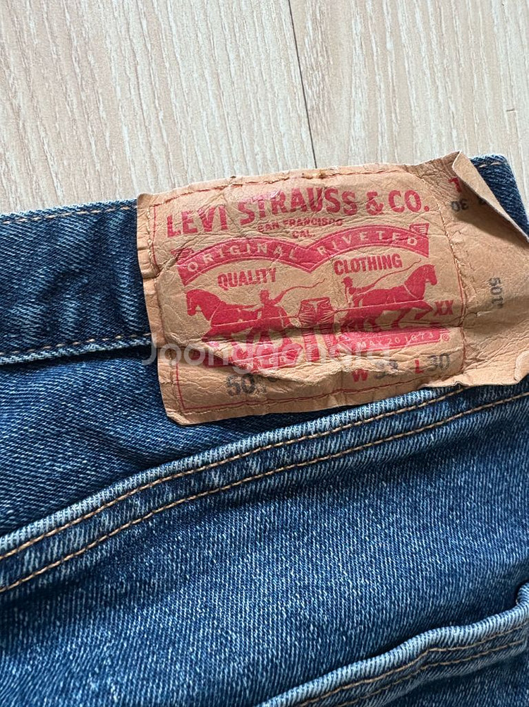 리바이스 501 청바지--4