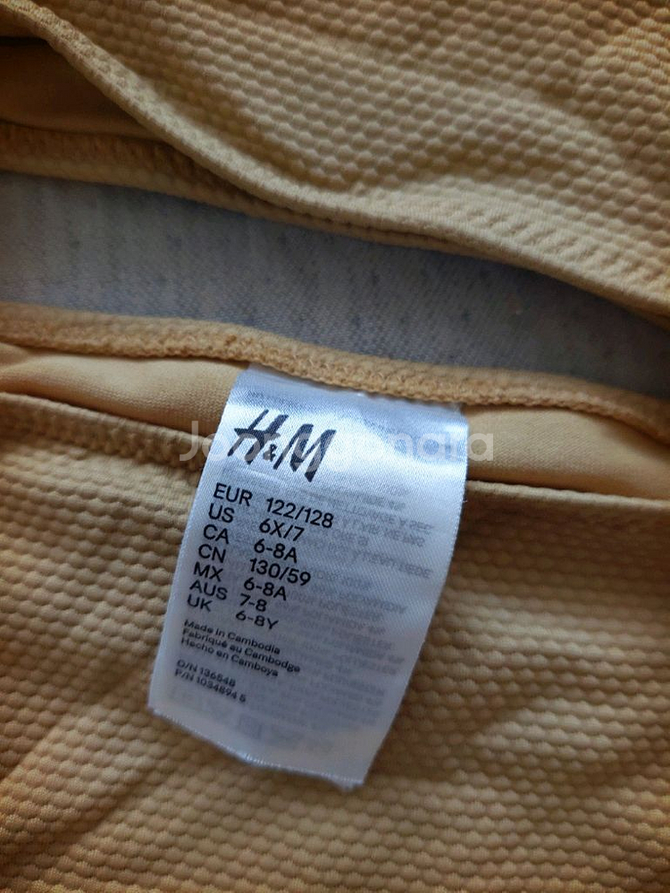 H&M 여아수영복 여아비키니 수영복 비키니--2