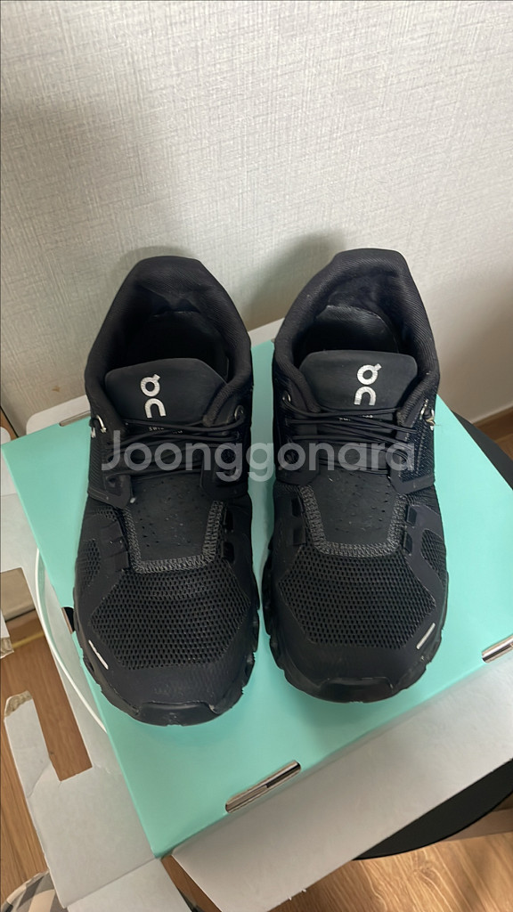 온러닝 클라우드 5 올블랙 (여자)--0