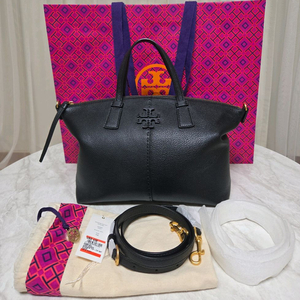 정품 토리버치 가죽 토트백 팝니다.