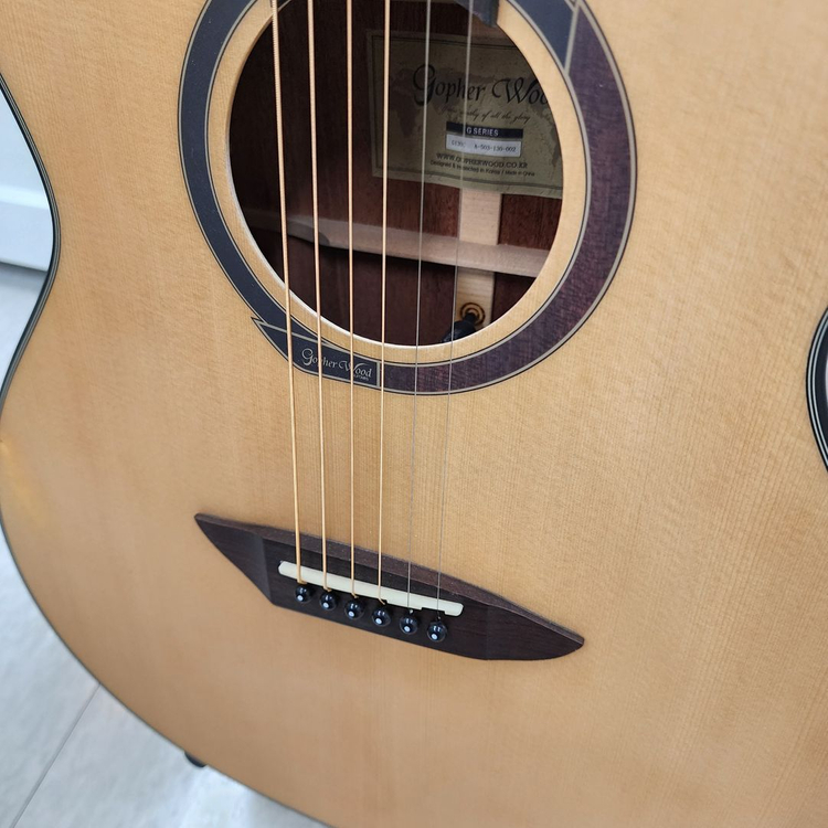 고퍼우드 GA바디 Guitar G130C--4