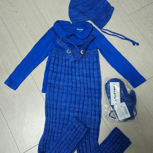 미샤앤퍼프 블루베리 롱기스 / 포인트픽 햇 / 스카우트