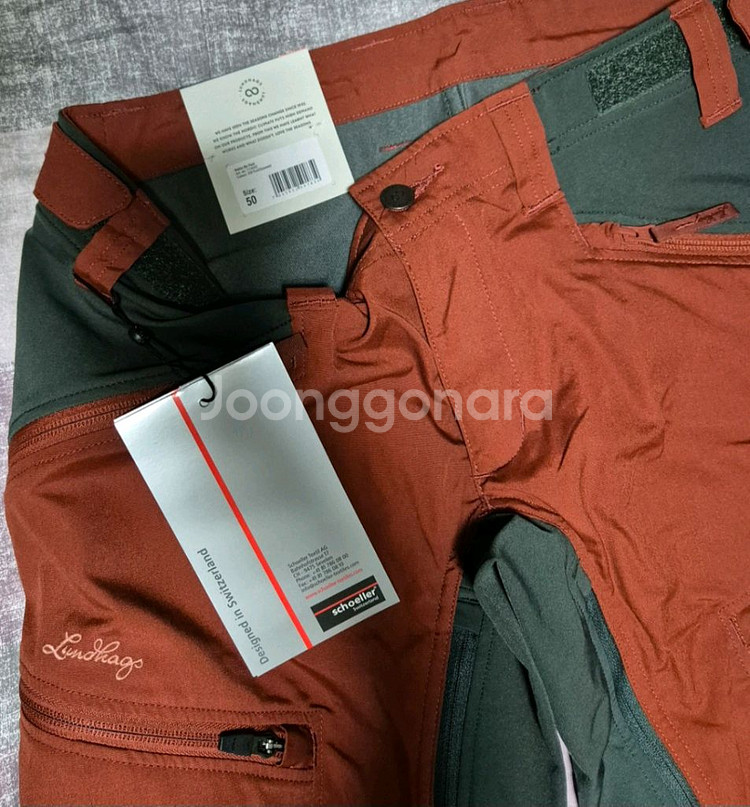 룬닥스 마케 남성 등산 바지. 50사이즈. 새상품--1