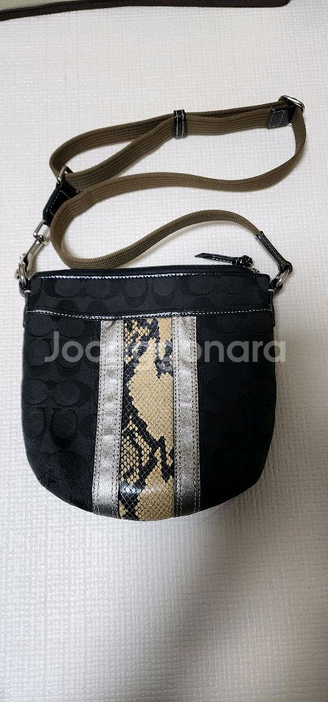 코치 크로스백 뱀피--0