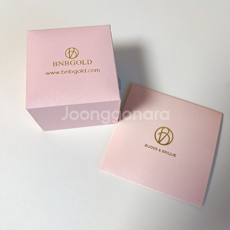 새상품 비앤비골드 14k 피어싱--1