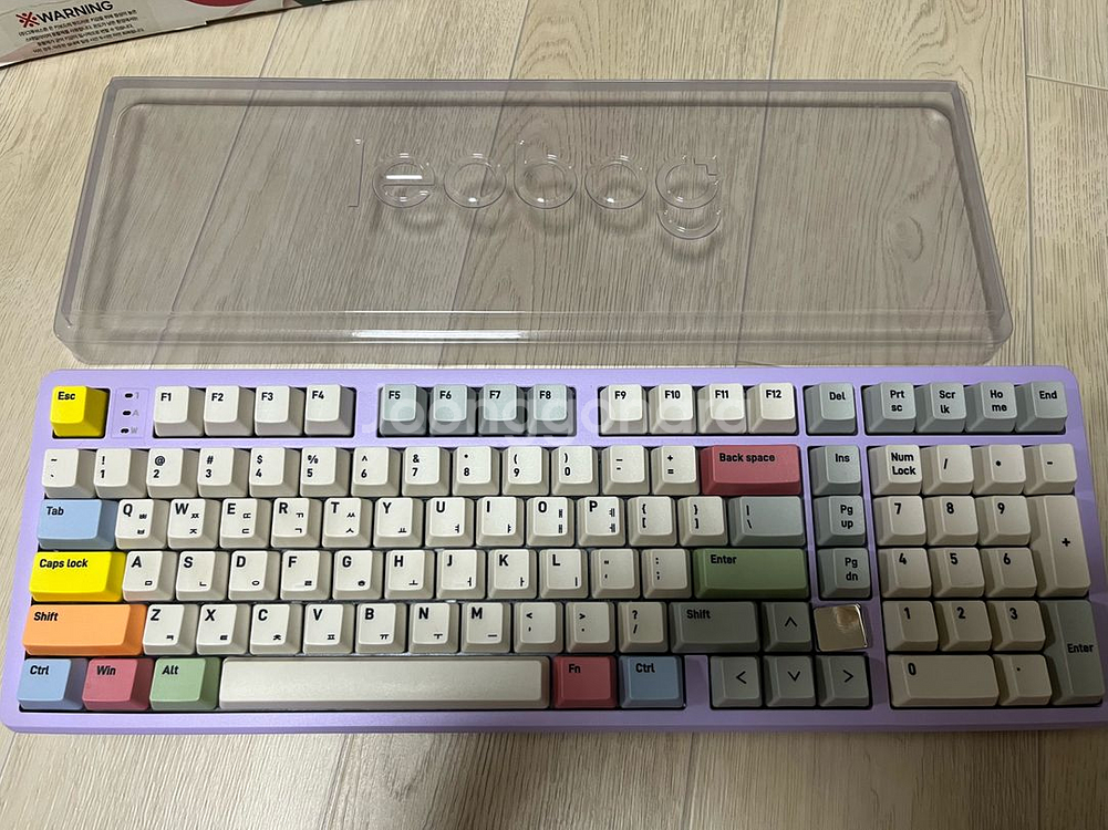 레오보그 Hi98 알루미늄 101키 풀배열 기계식키보드--0