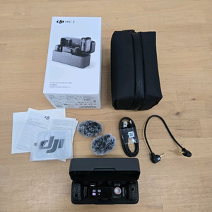 DJI Mic 2 무선 마이크 풀셋 판매합니다