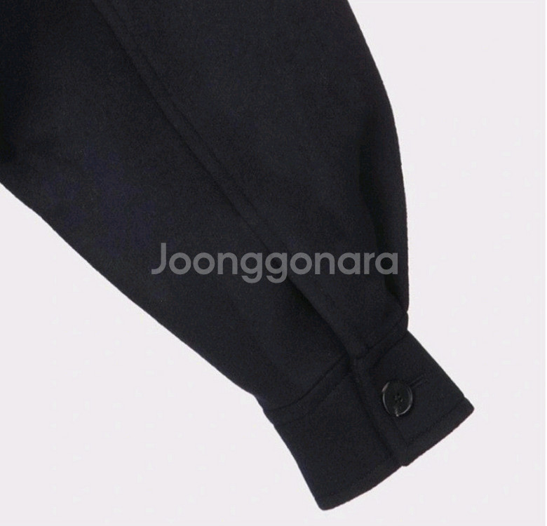 쥬시쥬디 박시핏 롱코트--4